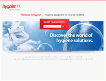 Tablet Screenshot of hygolet.com